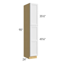 Pantry Cabinet 15 W X 84 H X 12 D - Luna Oak by Fabuwood