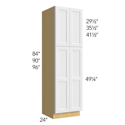 Pantry Cabinet 30 W X 84 H X 24 D - Echo by Fabuwood