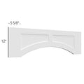 Valance ArcheD -Raised Panel 36 W X 12 H X D (Trimmable to 30 W) - Echo by Fabuwood