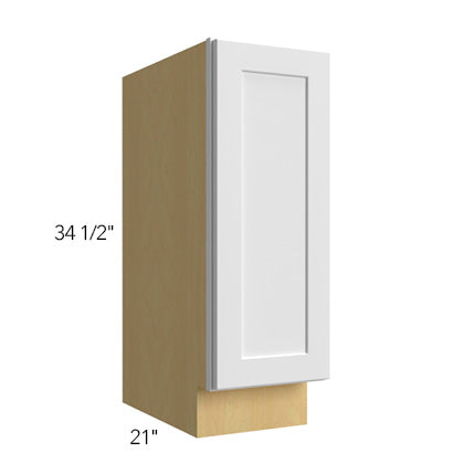 Vanity Base 12 W X 34-1/2 H X 21 D (full height door) - Echo by Fabuwood