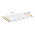 Vanity Platform Vera 30-3/8 W X 1 H X 22-1/8 D - Echo by Fabuwood