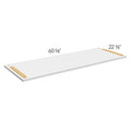 Vanity Platform Vera 60-3/8 W X 1 H X 22-1/8 D - Echo by Fabuwood