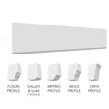 Valance Straight 96 W X 5-1/2 H X D - Galaxy by Fabuwood