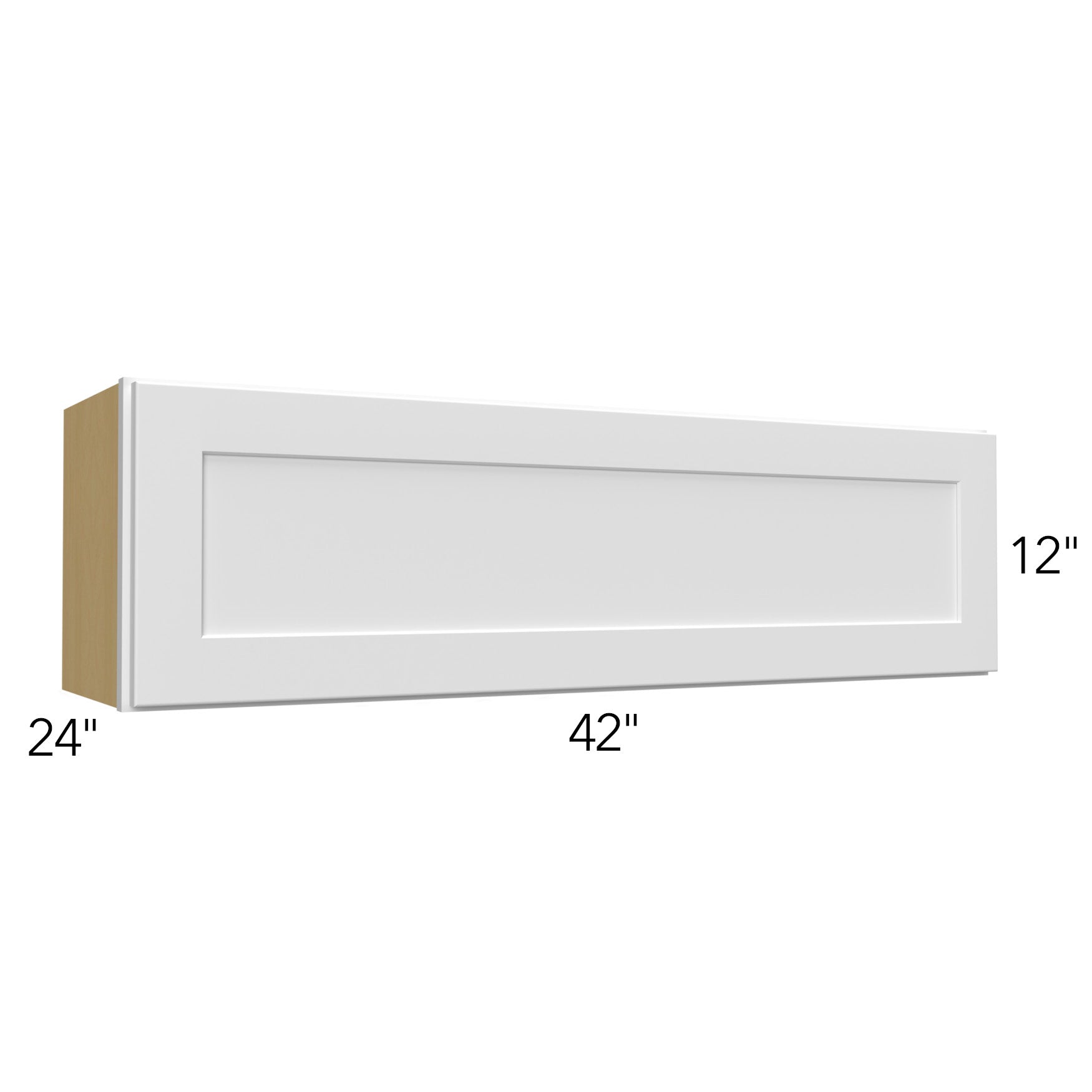 Wall Refrigerator Lift-Up Cabinets 48 W X 12 H X 24 D - Fusion by Fabuwood