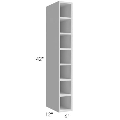 Wall Wine Cube 6 W X 42 H X 12 D - Fusion by Fabuwood