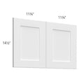 Wall Wainscot Panel for 15 H X 24 D Wall Cabinets 14-1/2 H X 23-1/2 D - Echo by Fabuwood