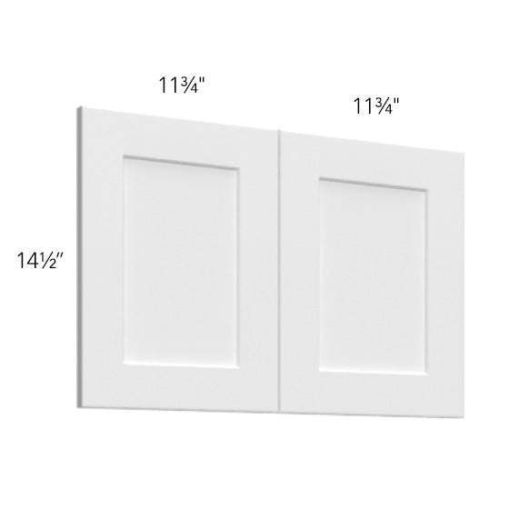 Wall Wainscot Panel for 15 H X 24 D Wall Cabinets 14-1/2 H X 23-1/2 D - Luna Oak by Fabuwood