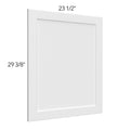 Base Wainscot Panel 23-1/2 W X 29-1/2 H - Echo by Fabuwood