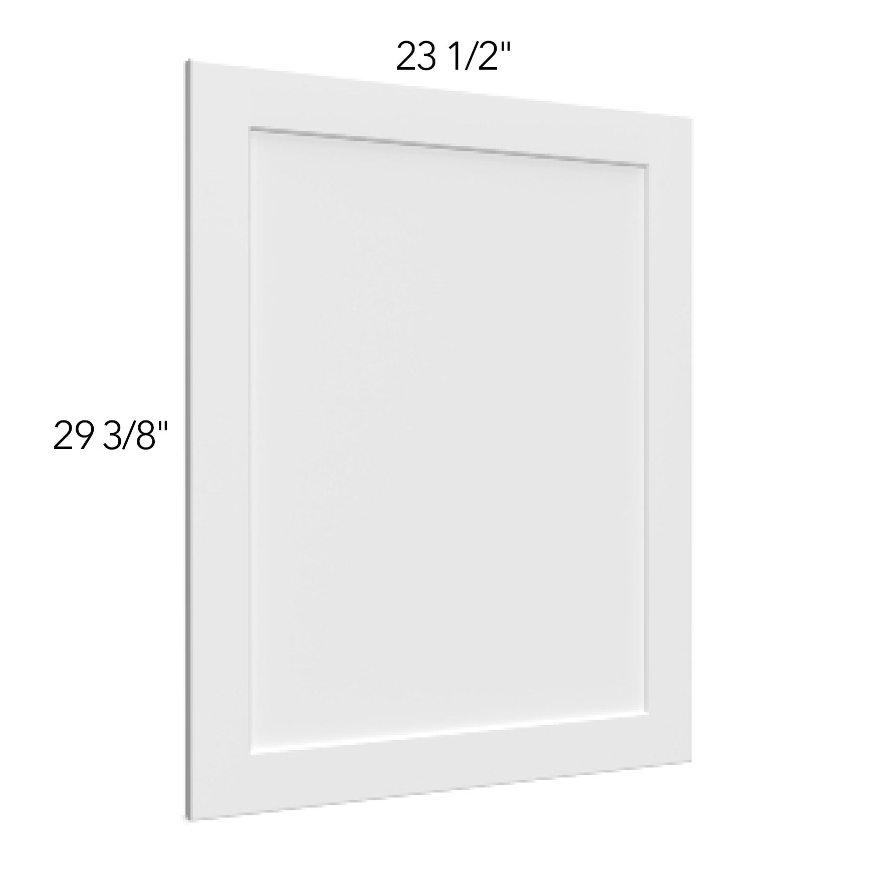 Base Wainscot Panel 23-1/2 W X 29-1/2 H - Fusion by Fabuwood
