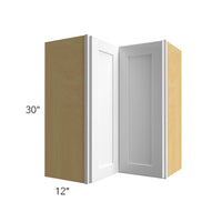 Wall Square Corner 24 W X 42 H X 12 D - Luna Oak by Fabuwood