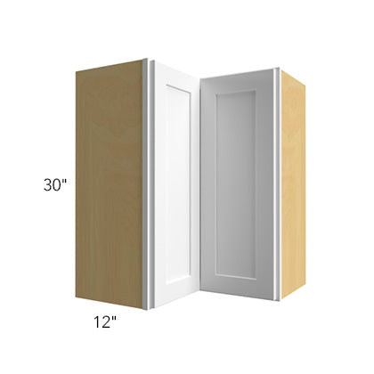 Wall Square Corner 24 W X 42 H X 12 D - Luna Oak by Fabuwood