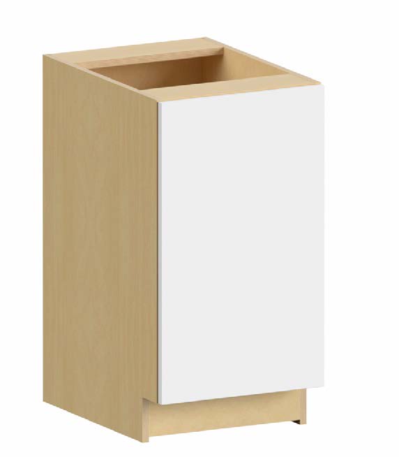 Base 12 W X 34-1/2 H X 24 D (full height door) - Ovela Tuscany by Fabuwood