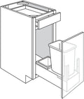 Base w\ Trash pullout & door mount kit 15 W X 34-1\2 H X 24 D - Upton Slab by JSI
