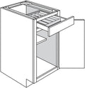 Base w\ Utility Tray 12 W X 34-1\2 H X 24 D - Upton Recessed by JSI