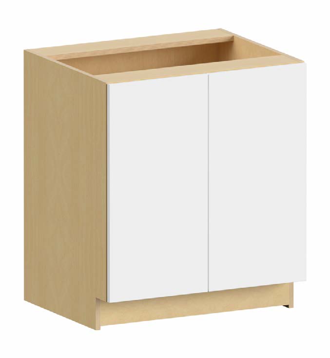 Vanity Sink Base 24 W X 34-1/2 H X 21 D (single full height door) - Ovela Tuscany by Fabuwood