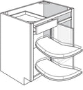 Blind Left Base w\ Pullout 42-45 W X 34-1\2 H X 24 D - Dover by JSI