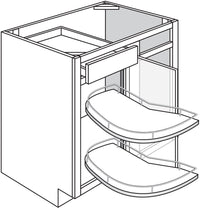 Blind Right Base w\ Pullout 42-45 W X 34-1\2 H X 24 D - Yarmouth Slab by JSI