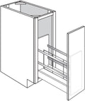Base w\ Tray Divider Pullout 9 W X 34-1\2 H X 24 D - Upton Slab by JSI