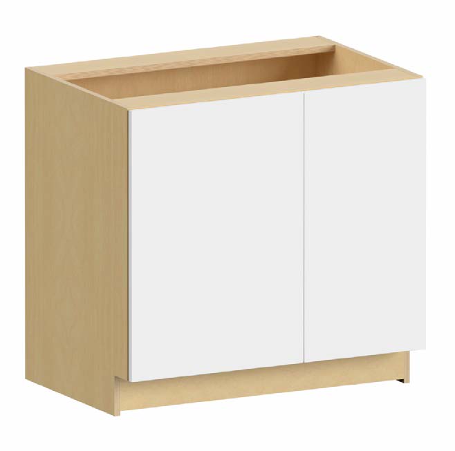 Blind Base Full Height Door 36-39 W X 34-1/2 H X 24 D (install 36-39W) - Ovela Tuscany by Fabuwood