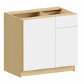 Blind Base 36-39 W X 34-1/2 H X 24 D (installs at 36-39 wide) - Ovela Catalina by Fabuwood
