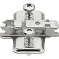 CLIP WING PLATE, FOR TWIN APPLICATIONS, 0MM, HEIGHT ADJUSTABLE, EXPANDO, STEEL, Multiples of 500