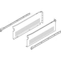 Blum Metabox 320H 5-7/8" Medium Side White 16" Length, Multiples of 5