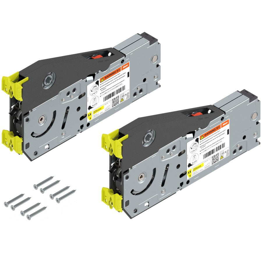 Blum Aventos HL Top Zinc Lift Mechanism Set 15-1/4" to 22-3/4" Cabinet Height