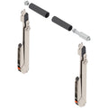 Blum Aventos HL Top Lever Set Zinc Arm Assembly 15-1/4" to 21-1/4" Cabinet Height