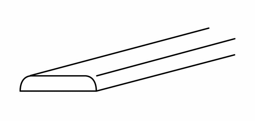 Batten Moulding 3\4 H X 1\4 D X 96 L - Upton Slab by JSI