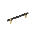 Amerock London Pull  Black Bronze/Champagne Bronze 6-5/16" Center to Center