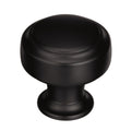 Amerock Highland Ridge Knob  Black Bronze 1-3/16" Diameter