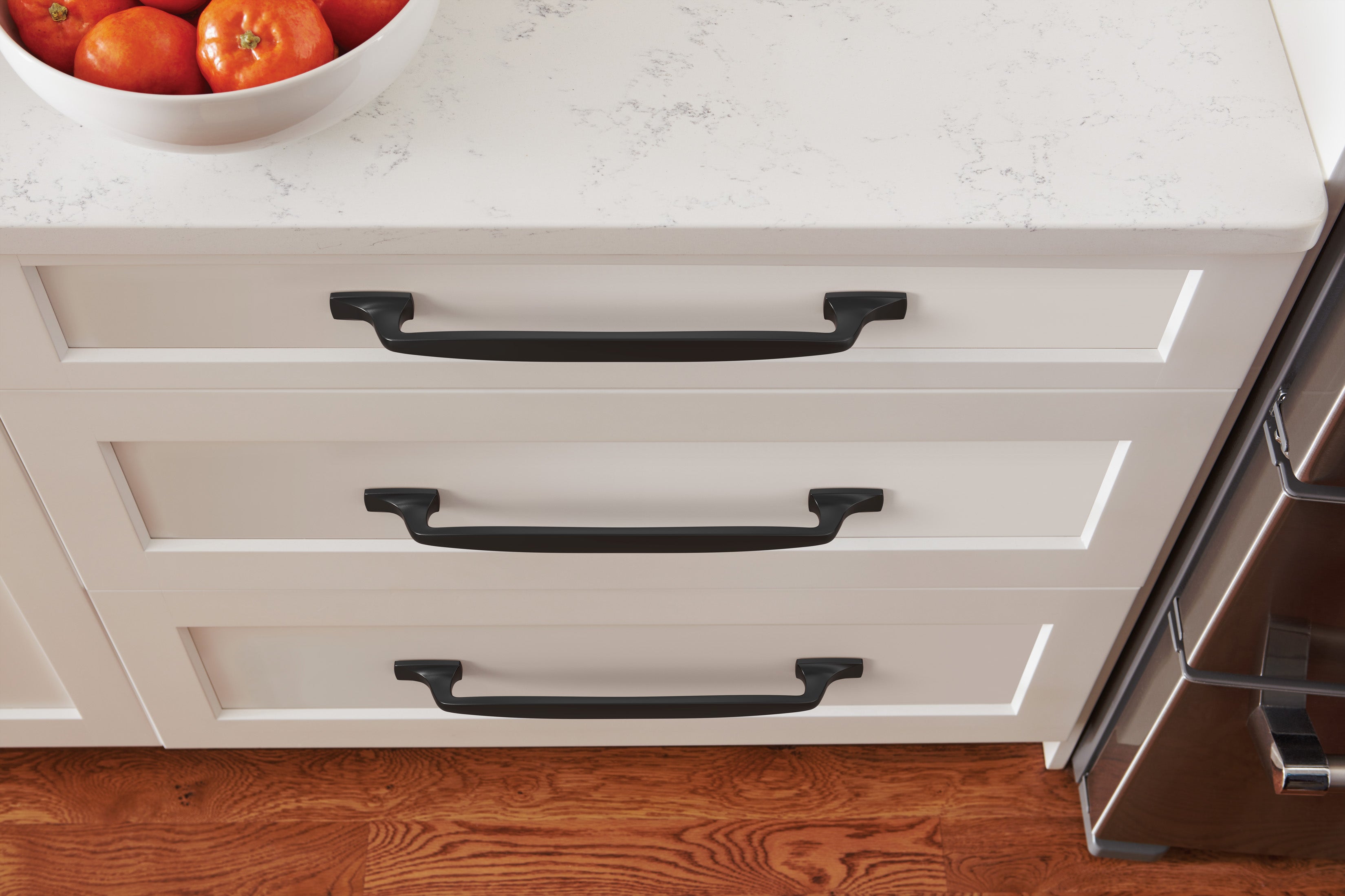 Amerock Highland Ridge Pull  Black Bronze 10-1/16" Center to Center