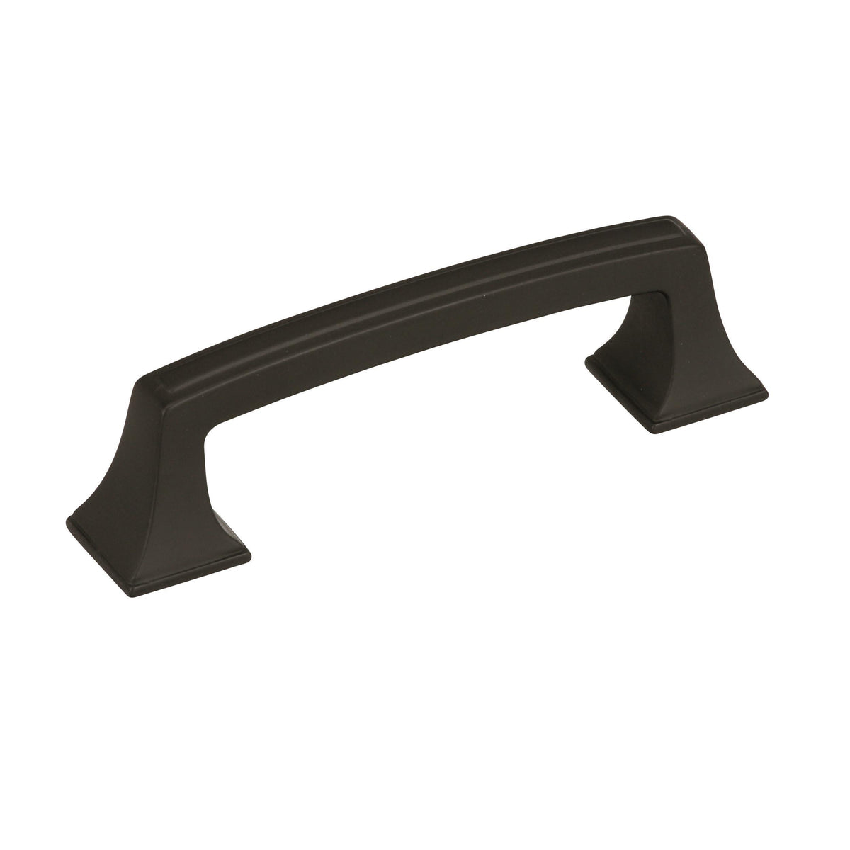 Amerock Mulholland Pull Black Bronze 3 in. Center-to-Center