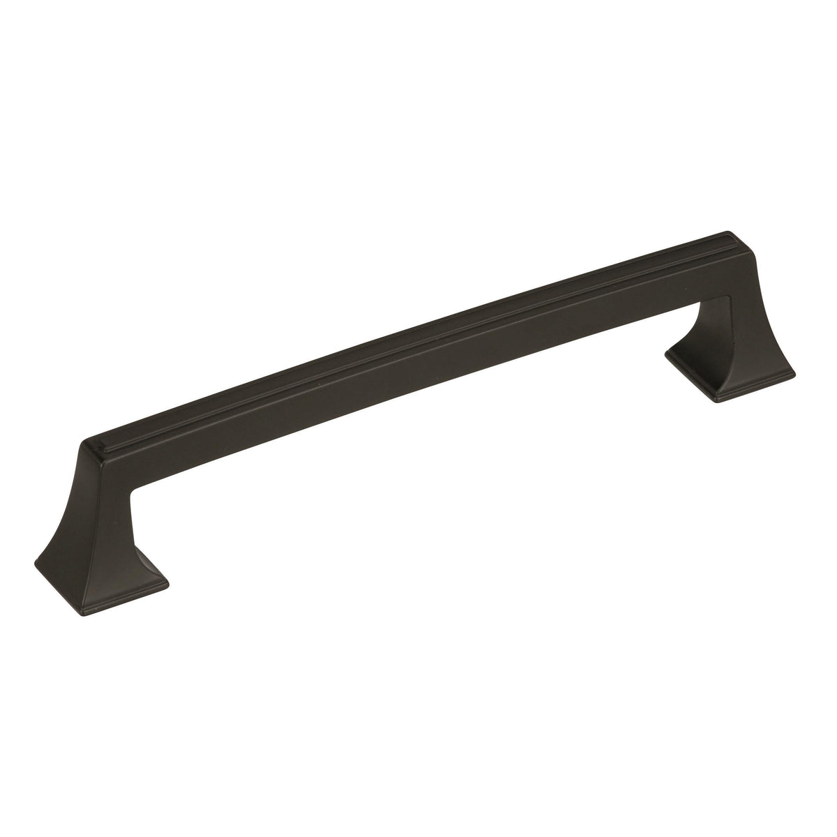 Amerock Mulholland Pull Black Bronze 6-5/16 in. Center-to-Center