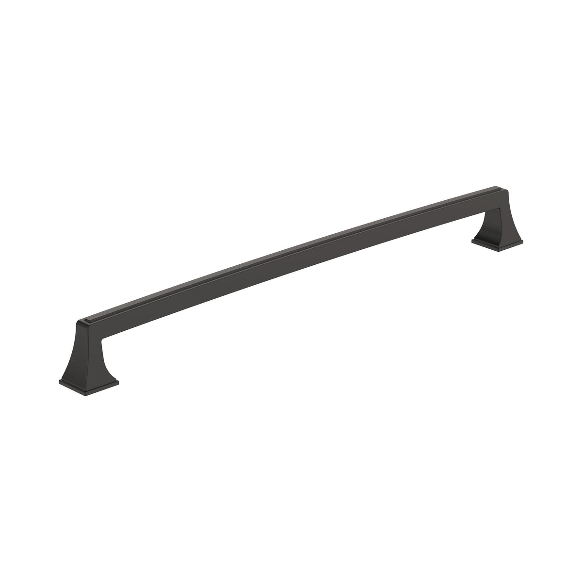 Amerock Mulholland Pull Black Bronze 12-5/8 in. Center-to-Center