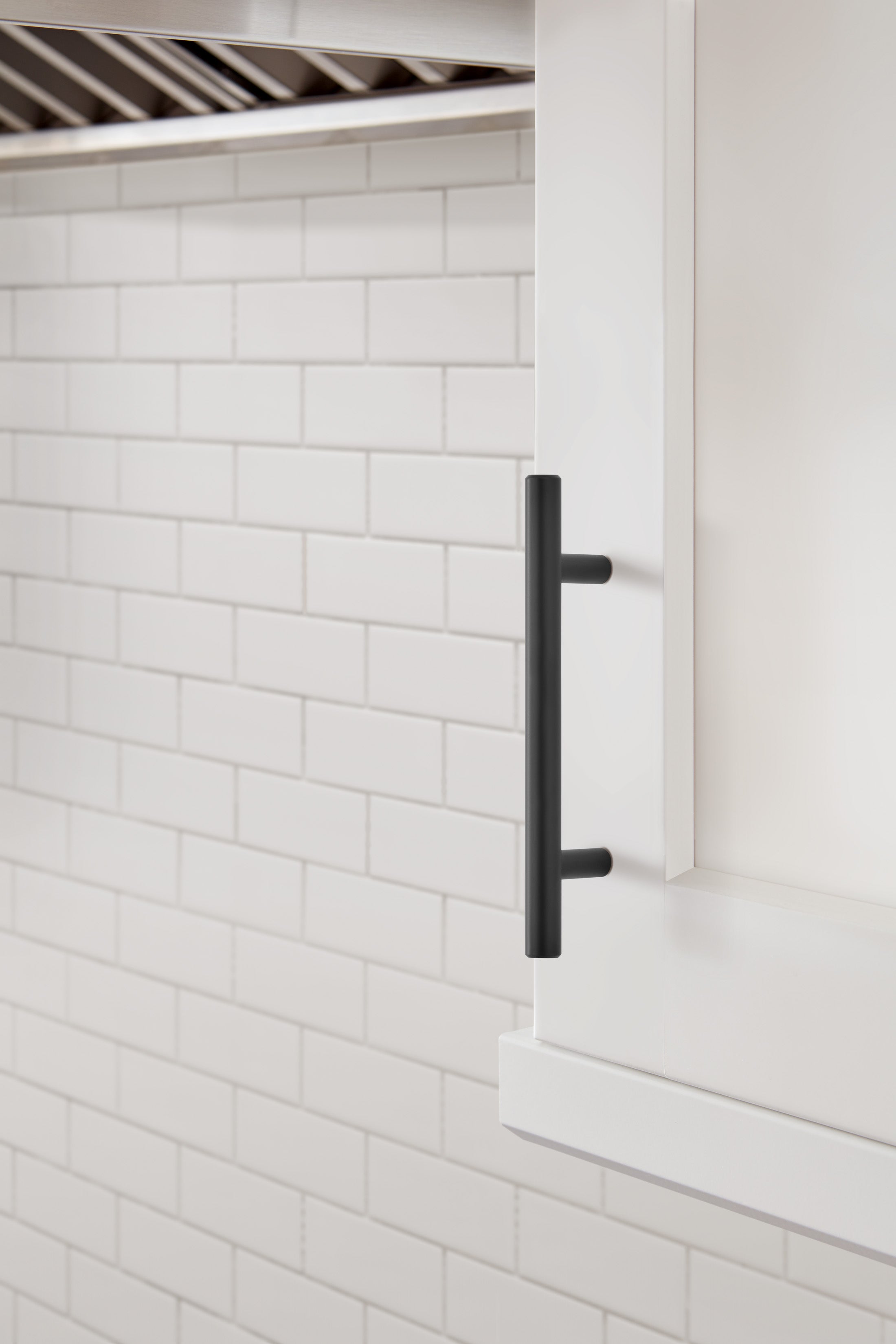 Amerock Bar Pull 3-3/4" Center-to-Center Black Bronze