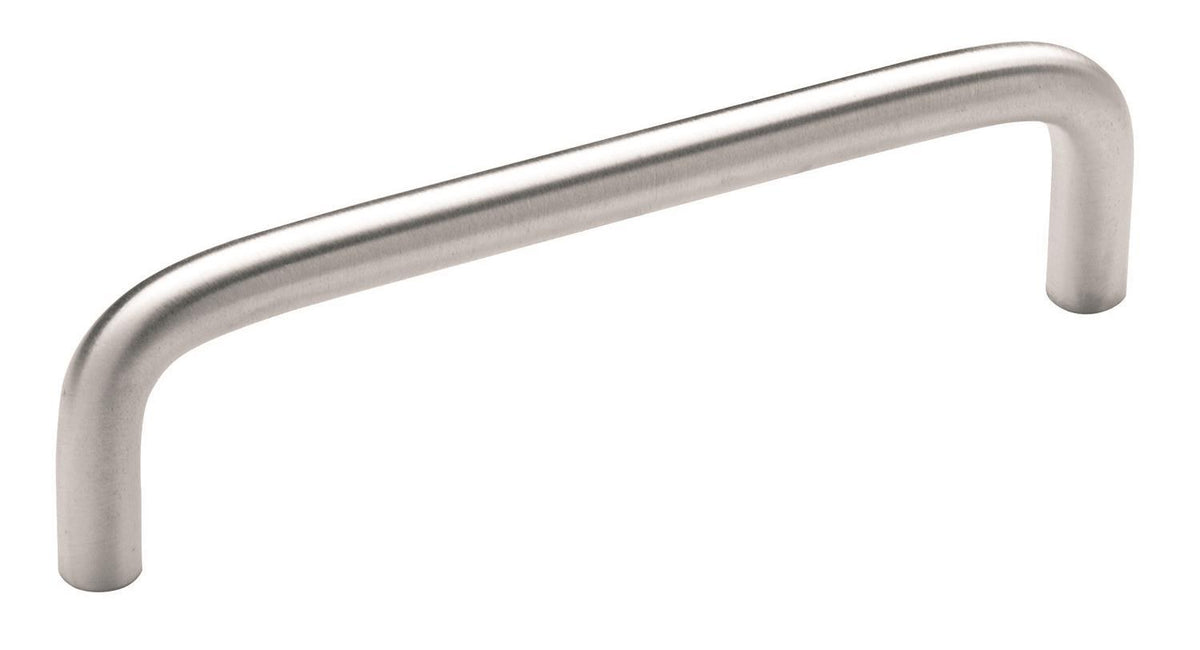 Amerock Wire Pull Brushed Chrome 4 in. Center-to-Center