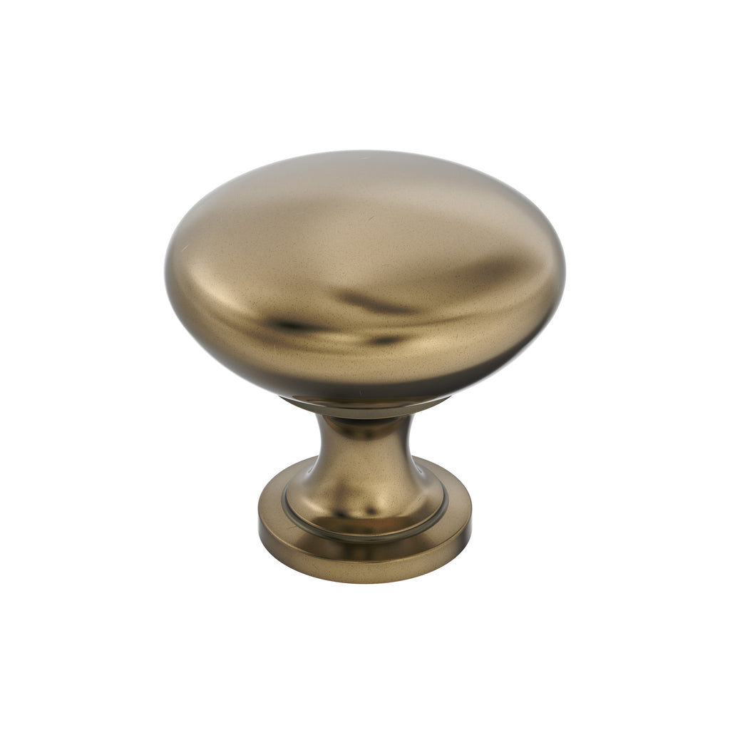 Amerock Knob Edona, Burnished Brass, 1-1/4"
