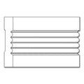 Tuscan Country Rangehood, 65''w x 15 1/2''h x 1 1/4''d Cherry
