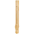 Hardware Resources Acanthus Corner Leg Rubberwood 35-1/4" Length
