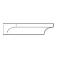 Large Acanthus Corbel, 7 3/4''w x 14 1/2''h x 6''d Cherry