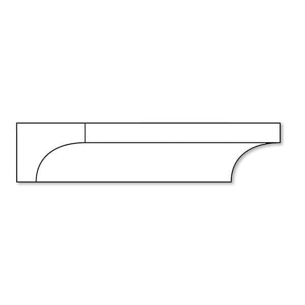 Large Acanthus Corbel, 7 3/4''w x 14 1/2''h x 6''d Cherry