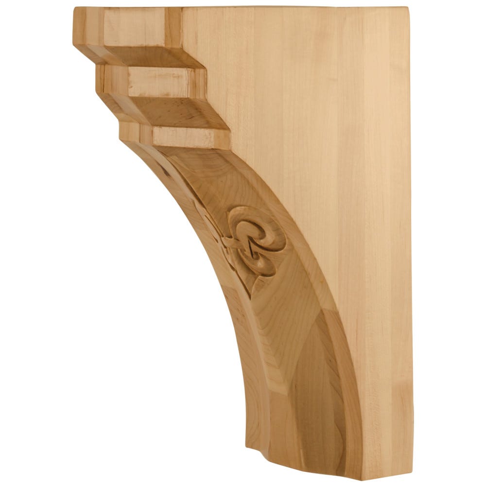Hardware Resources Fleur-de-lis Beveled Corbel
