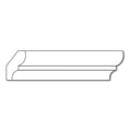 Small Acanthus Finial, 1 1/4''w x 2 1/8''h x 5/8''d, (accepts up to 1"w x 1/2"d) Maple
