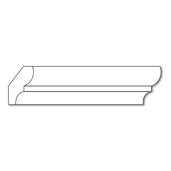 Small Acanthus Finial, 1 1/4''w x 2 1/8''h x 5/8''d, (accepts up to 1"w x 1/2"d) Maple