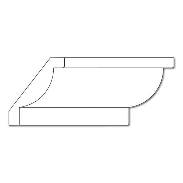 Small Apex Corbel, 3 "w x 6 3/4"h x 3 7/8"d Cherry