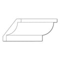 Small Apex Corbel, 3 "w x 6 3/4"h x 3 7/8"d Maple