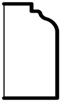 Counter Top Edge Moulding 1-1\2 H X 96 L X 3\4 Th - Rushmore Paint by Legend