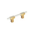 Amerock Urbanite Pull Champagne Bronze/White 3" Center to Center