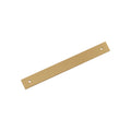 Amerock Ladera Backplate 7-9/16" Center To Center, Champagne Bronze